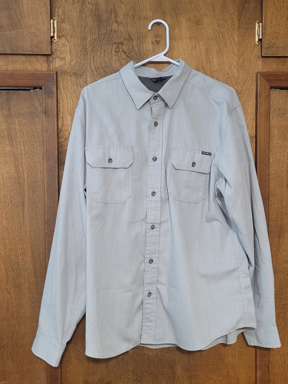 Eddie Bauer Long-Sleeve Button-Down Shirt